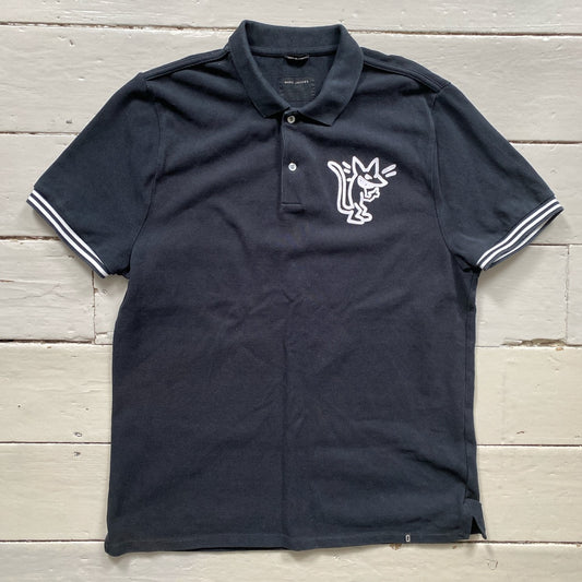 Marc Jacobs Fox Polo Black (XXL)