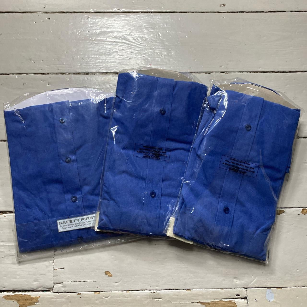 Utility Workwear Shirts Blue (Large)