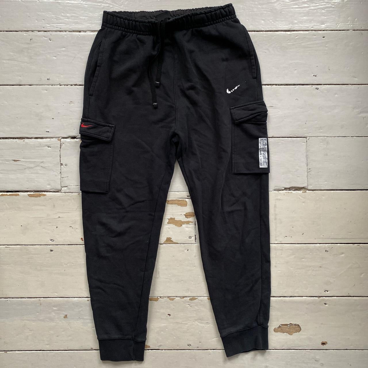 Nike Cargo Black Joggers (Large)