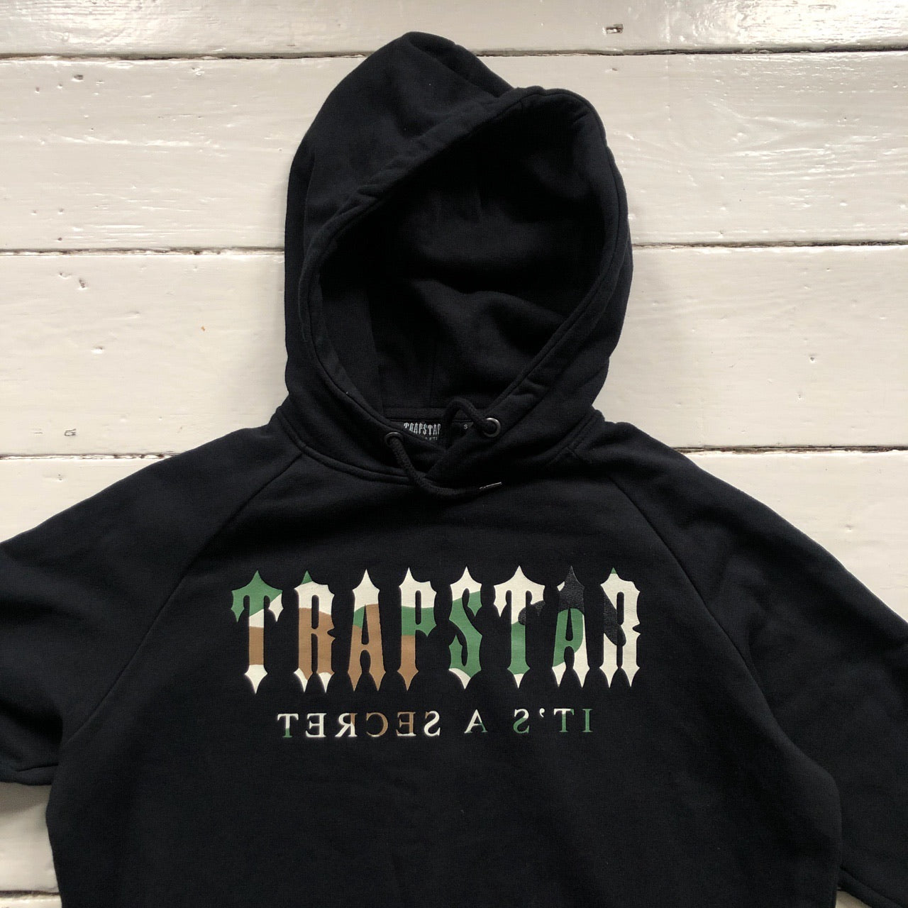 Trapstar Irongate Camo Hoodie (Small)
