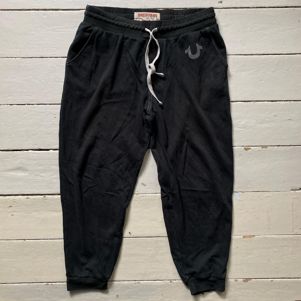 True Religion Black Joggers (Large)