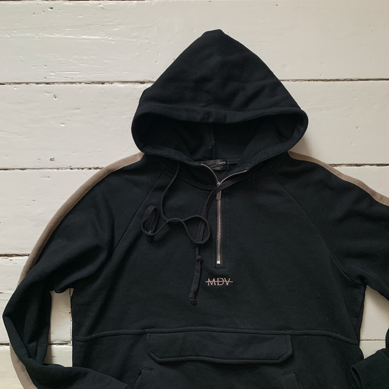 MDV Maniere De Voir Quarter Zip Hoodie (Medium)