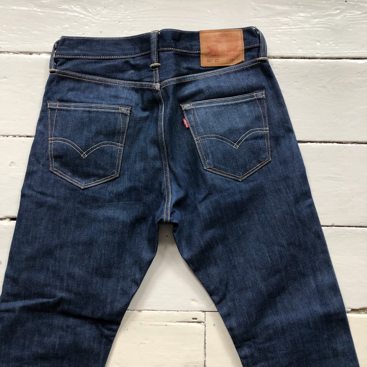 Levis 501 CT Navy Jeans (30/32)
