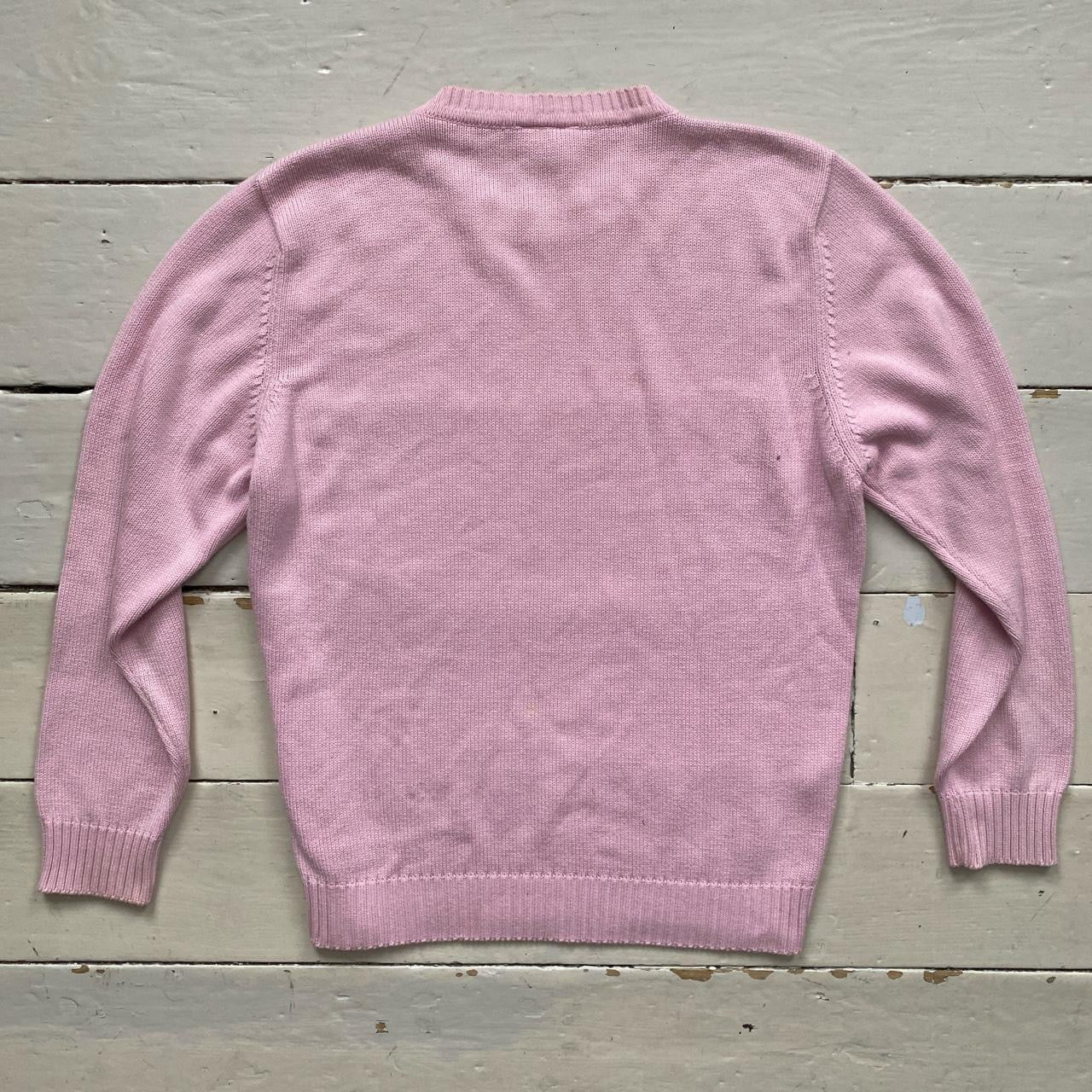Lacoste Pink Jumper (Medium)
