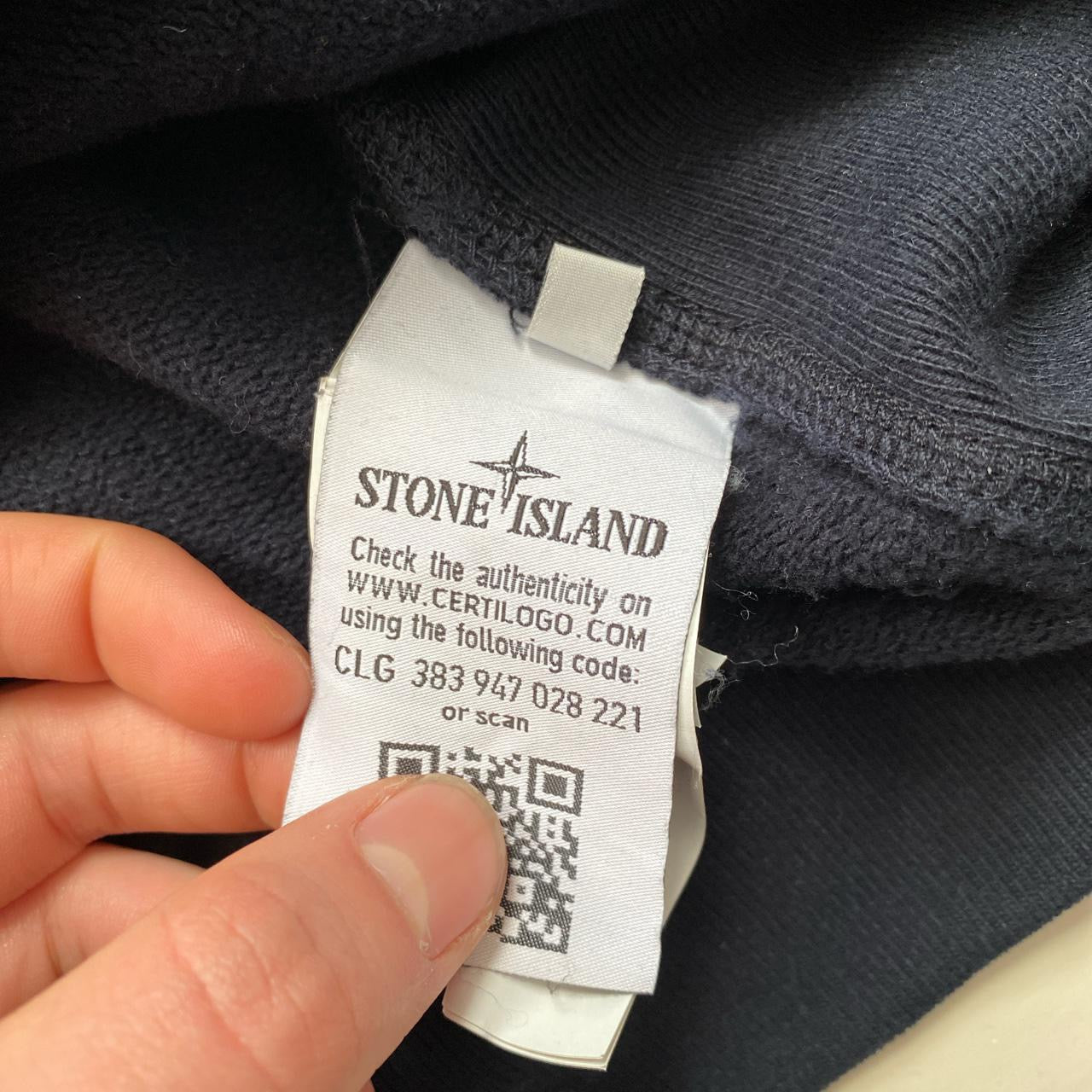 Stone Island Navy Jumper (2XL)