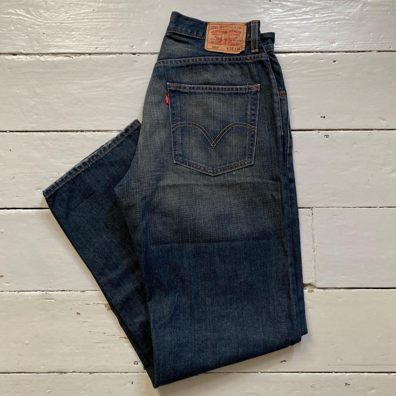 Levis 569 Baggy Jeans (33/34)