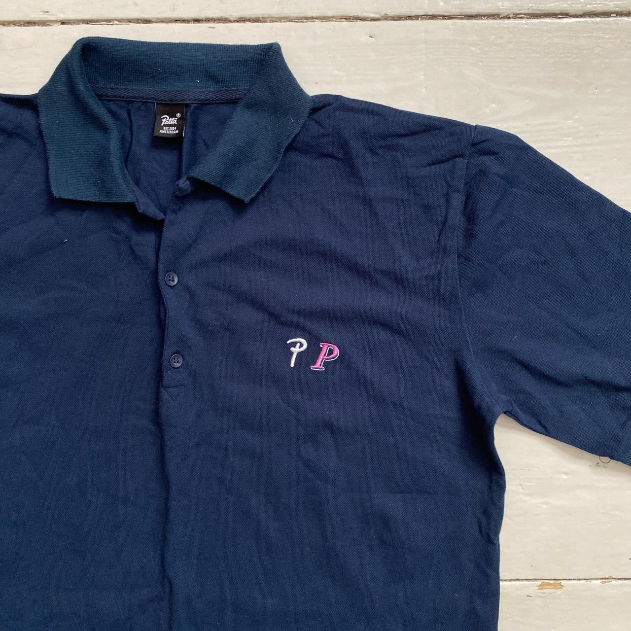 Patta Navy Polo Shirt (XL)