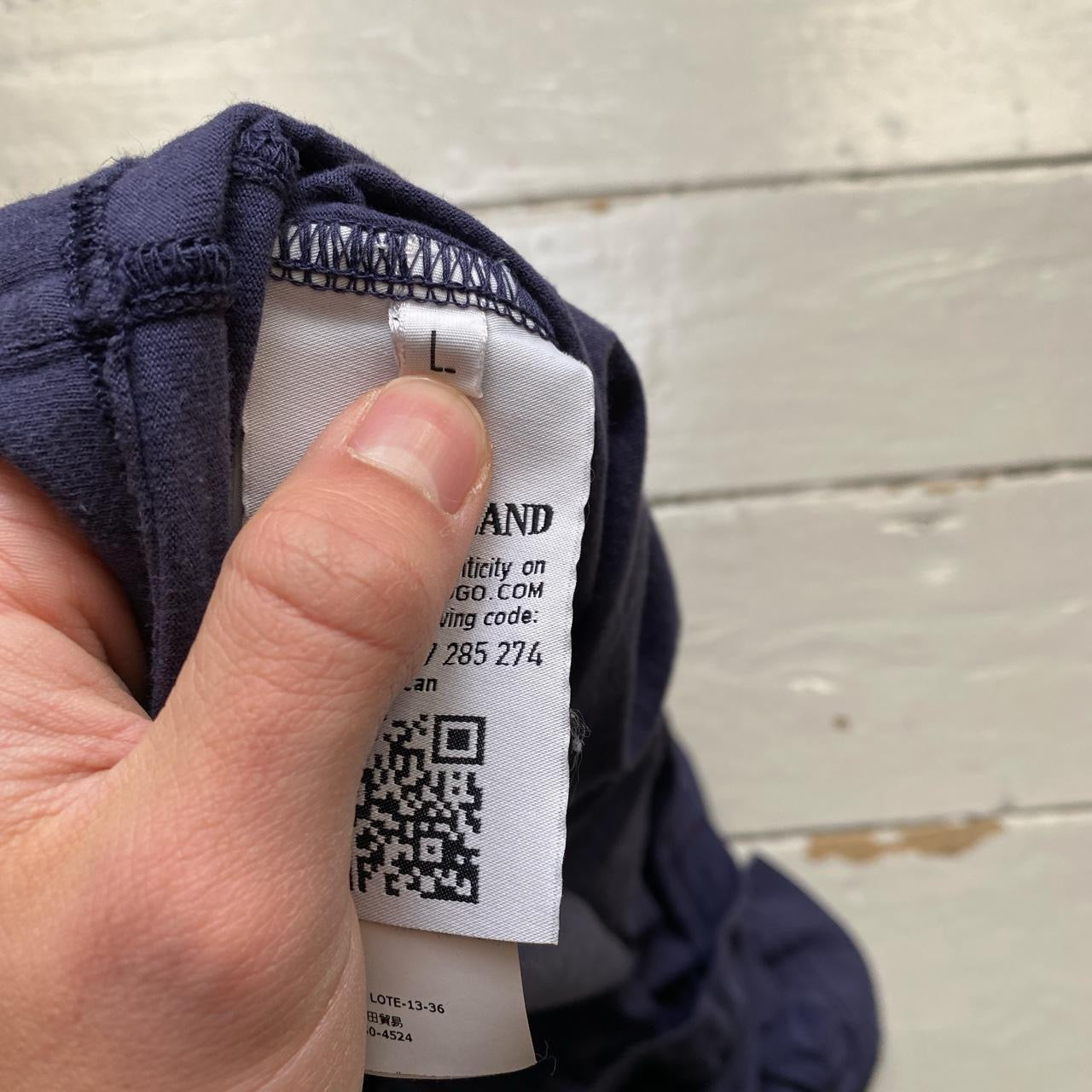 Stone Island Navy T Shirt (Large)