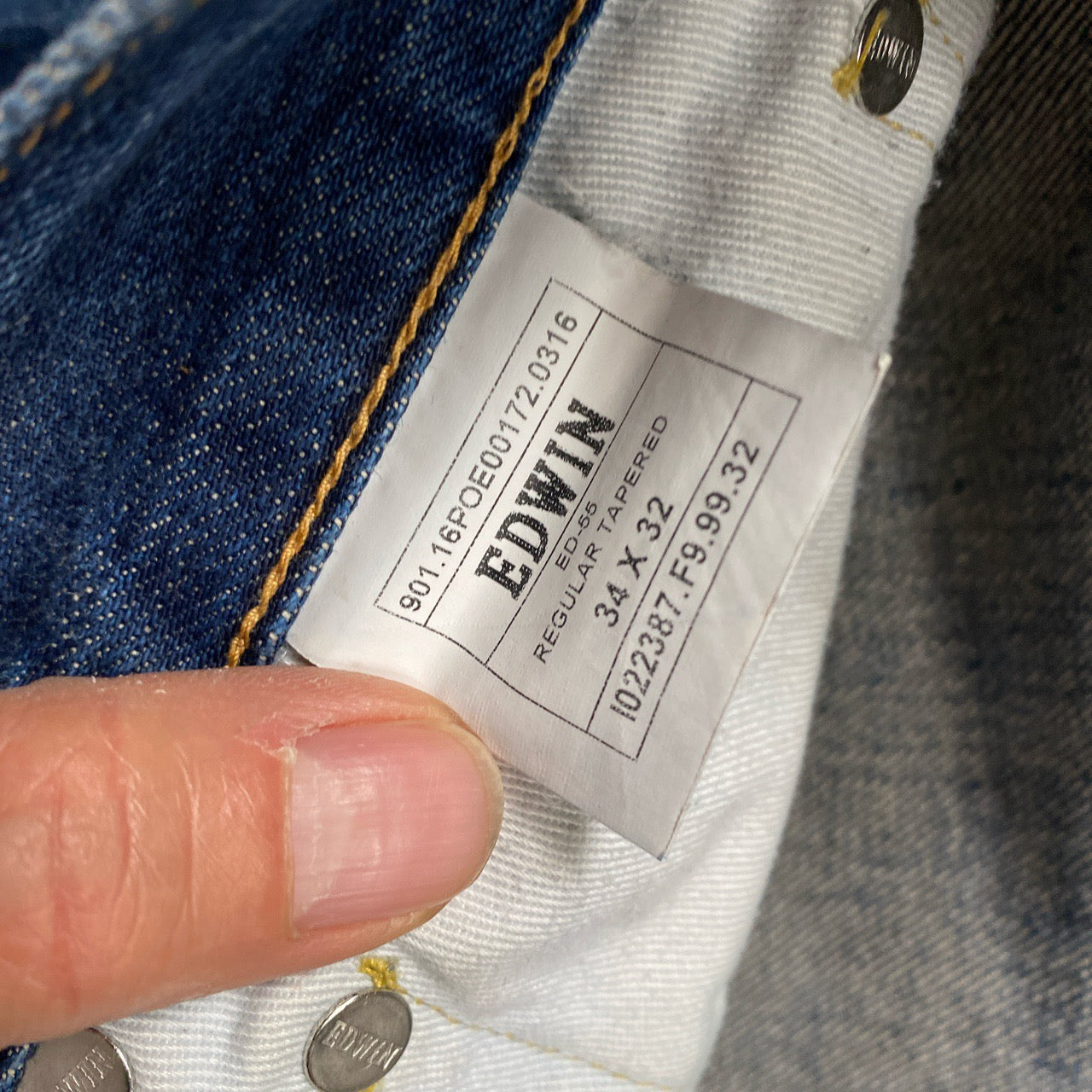 Edwin Blue Jeans (34/30)