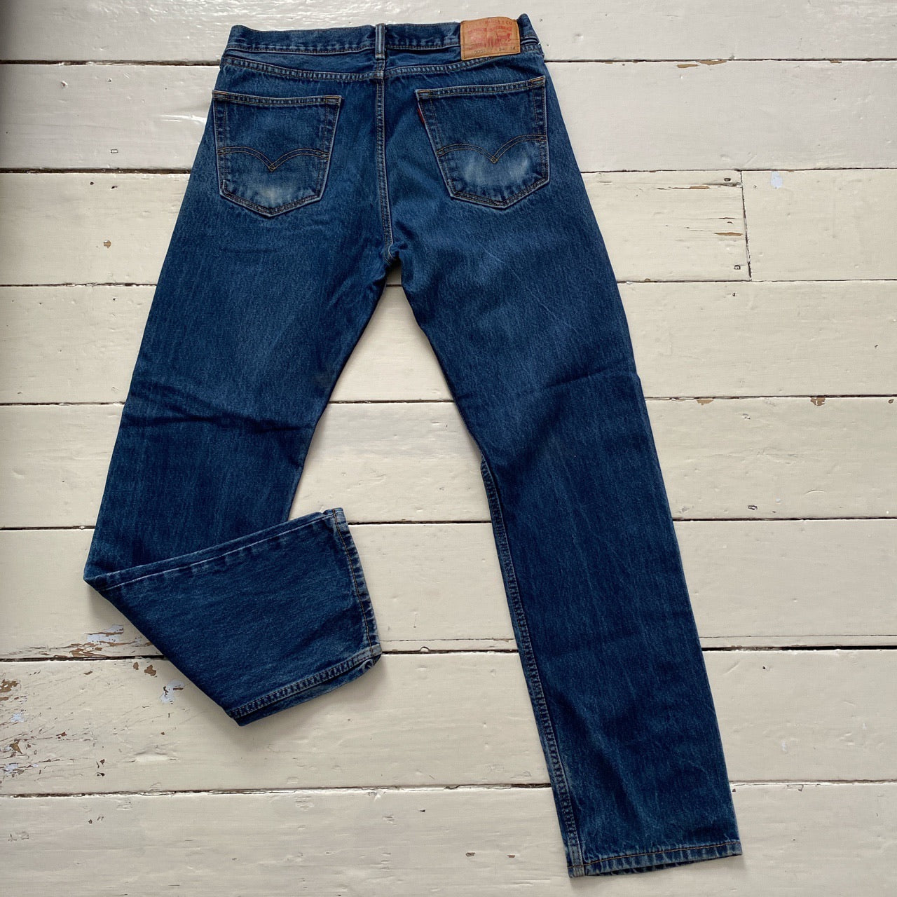 Levis 505 Stonewashed Jeans (34/31)