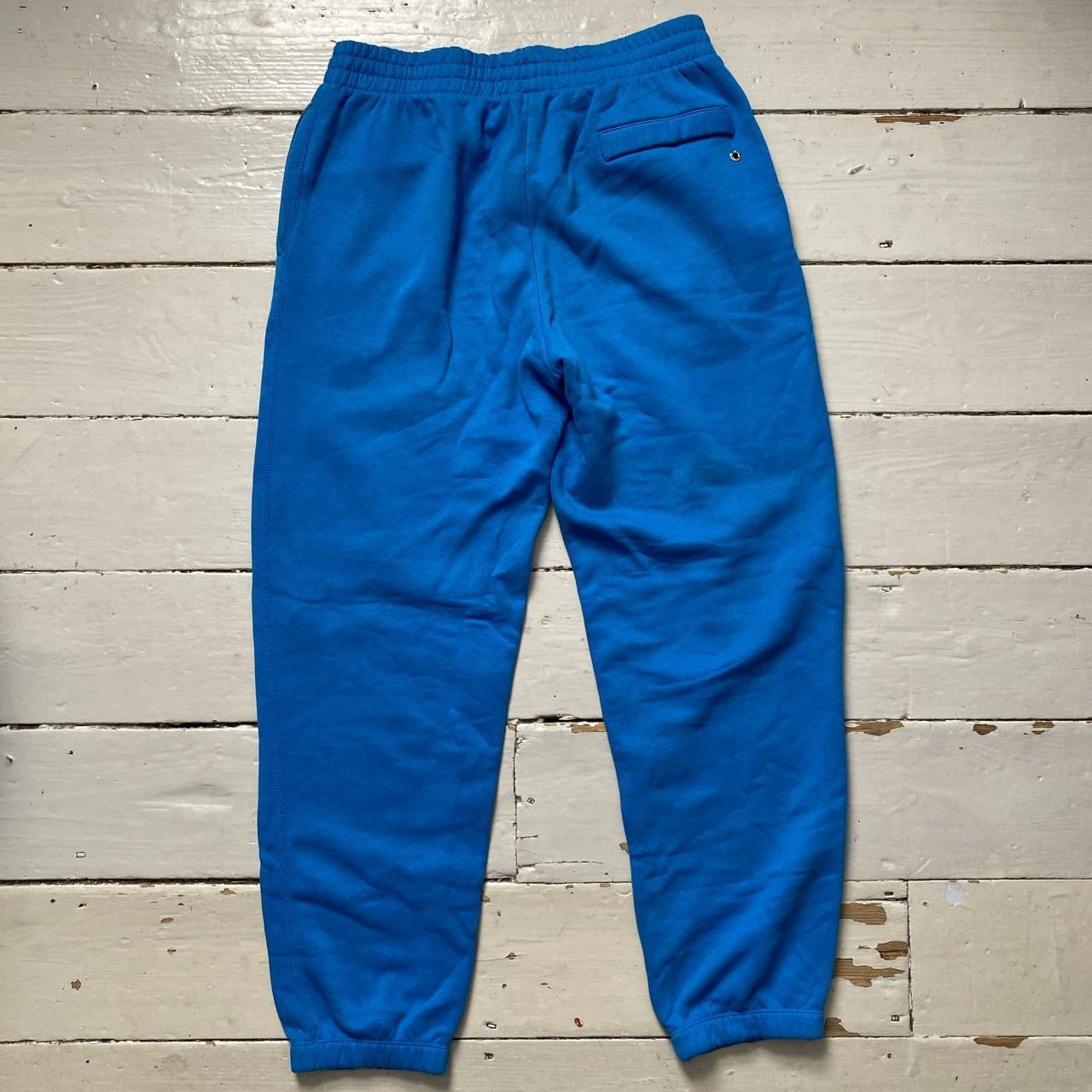 Nike Swoosh Blue Joggers (Medium)