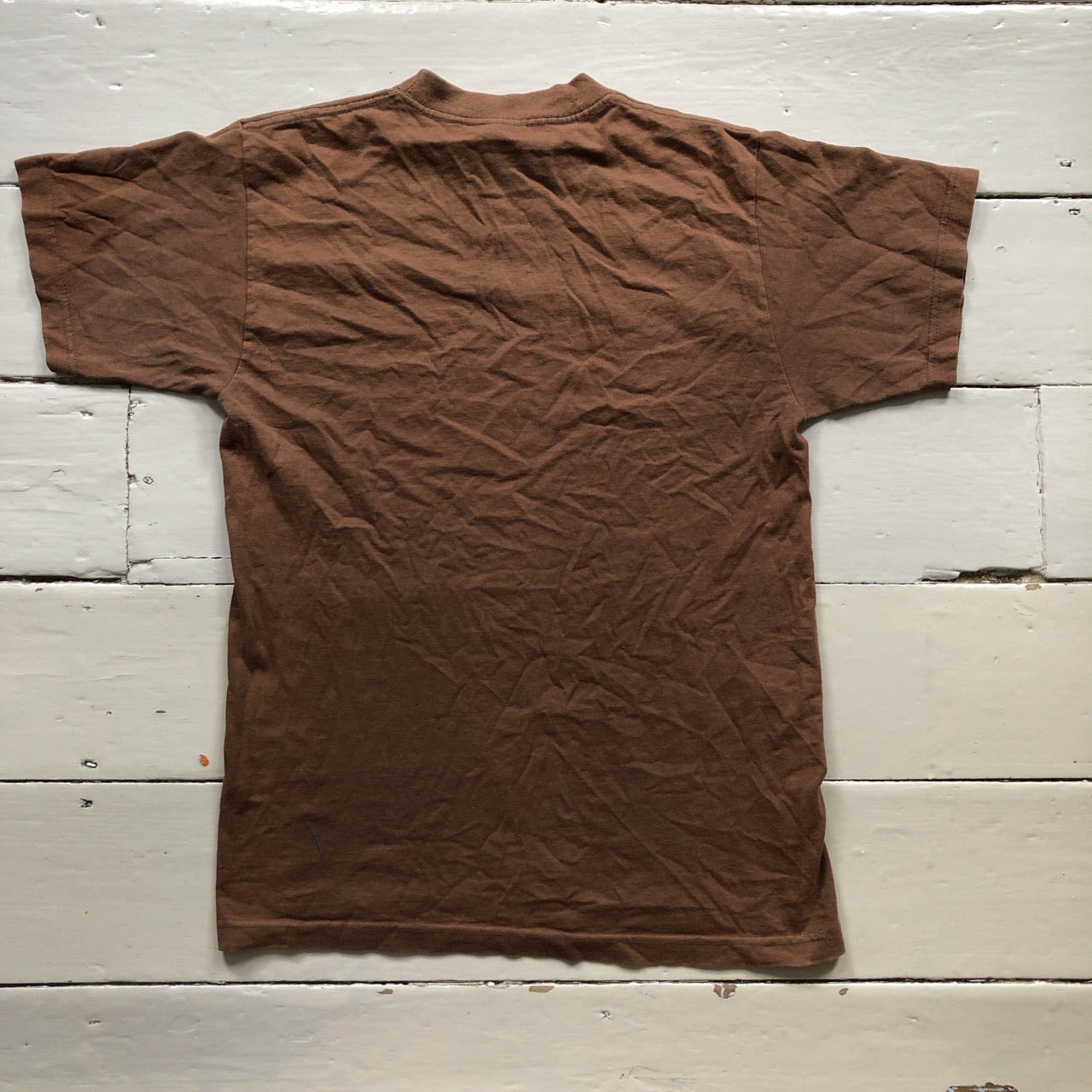Stussy Vintage Brown T-Shirt (Medium)