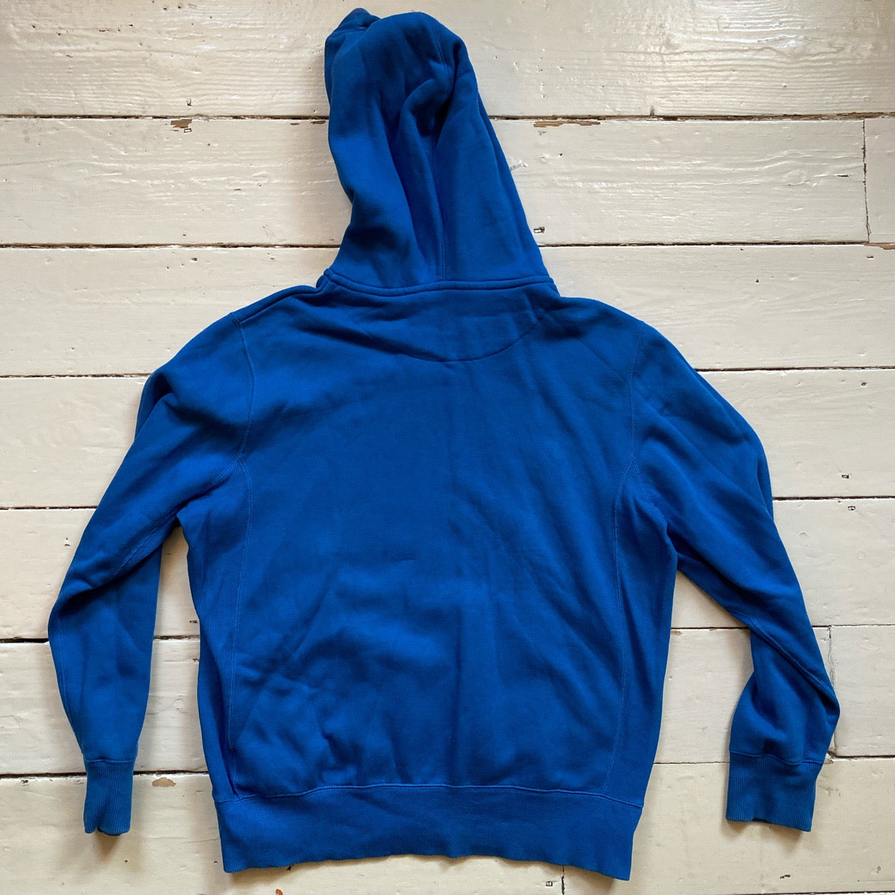 Nike Swoosh Blue Hoodie (Large)