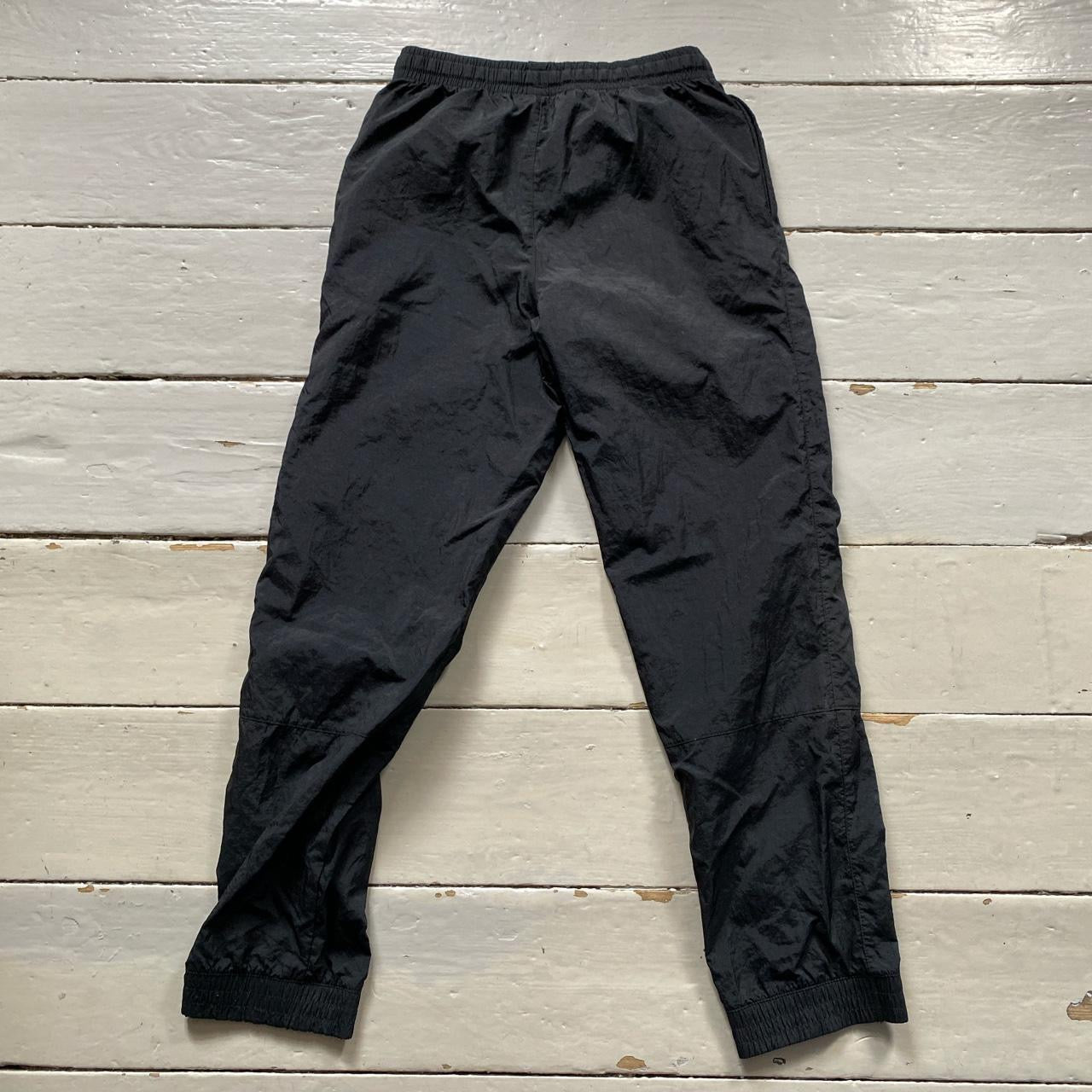 Nike Swoosh Black Shell Bottoms Womens (Small)