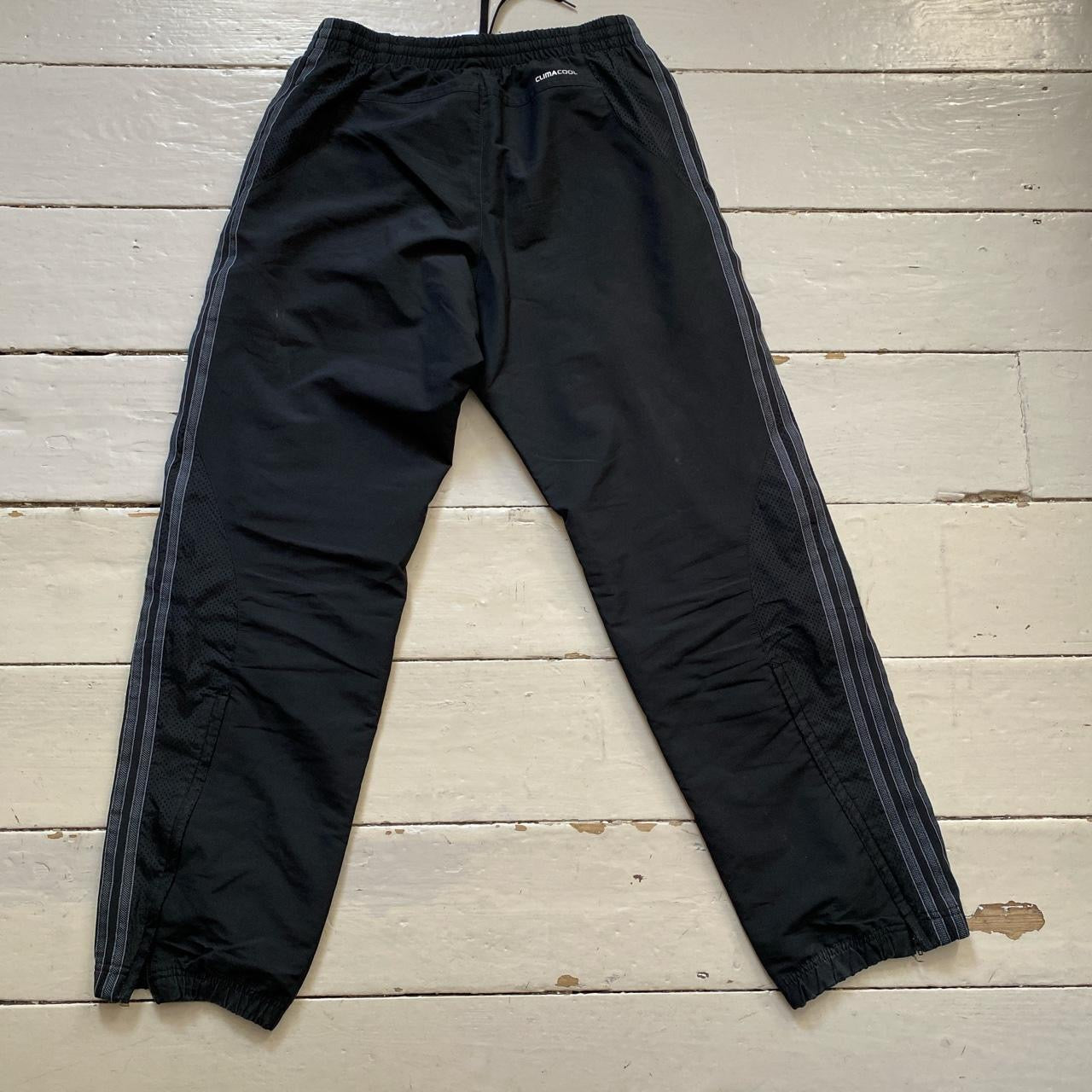 Adidas Black Shell Bottoms (Small)
