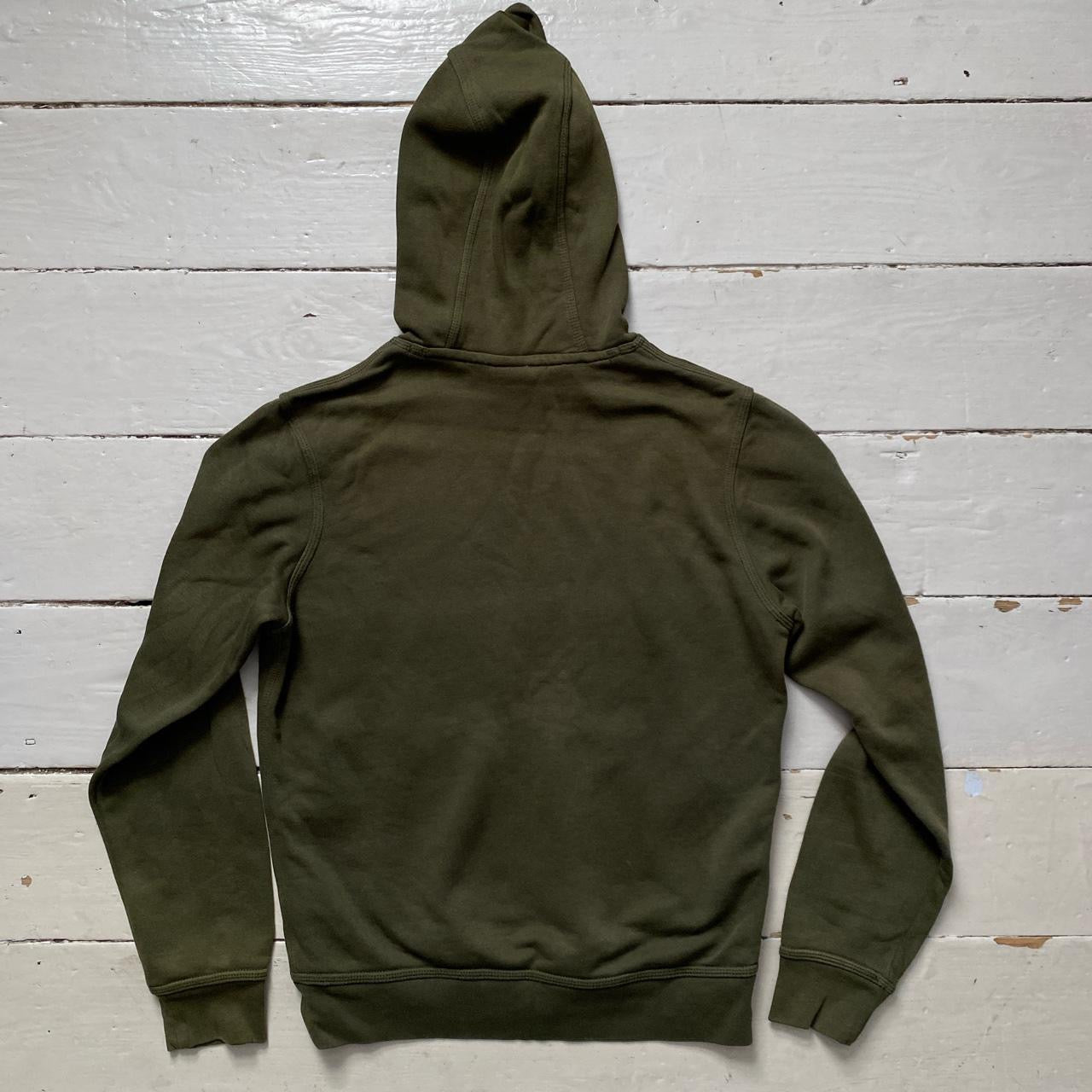 Nike Swoosh Olive Tracksuit (Small)