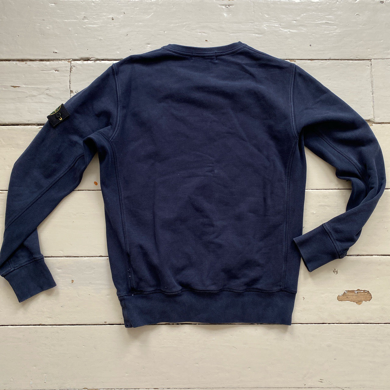 Stone Island Navy Jumper (Medium)