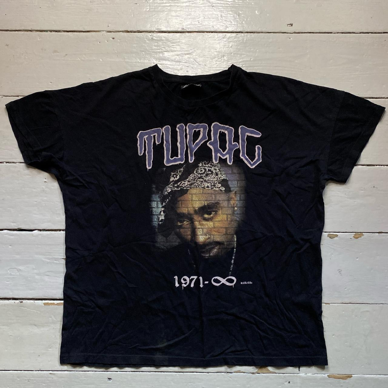 2Pac T Shirt Black (Medium)