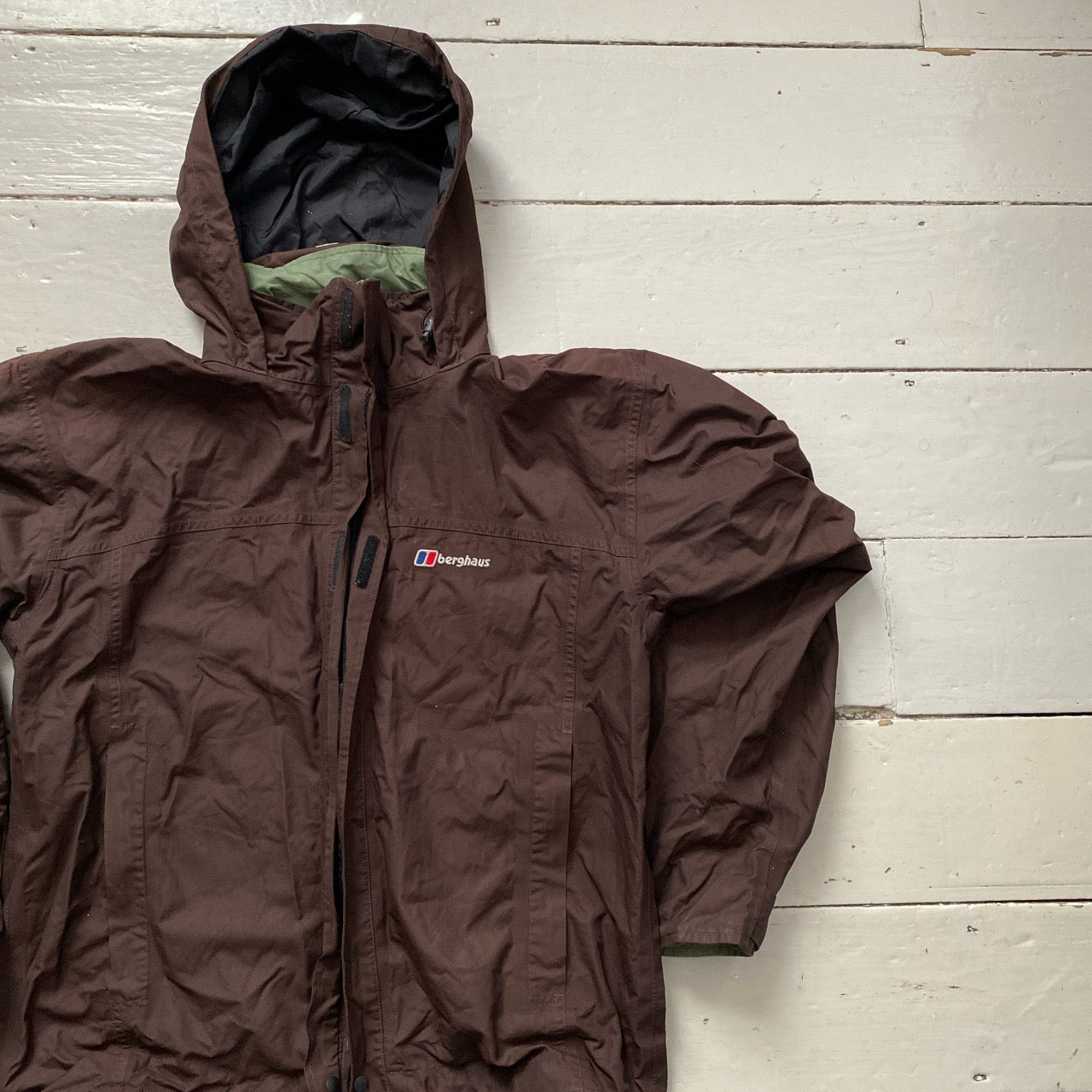 Berghaus Brown Windbreaker Jacket (Large)