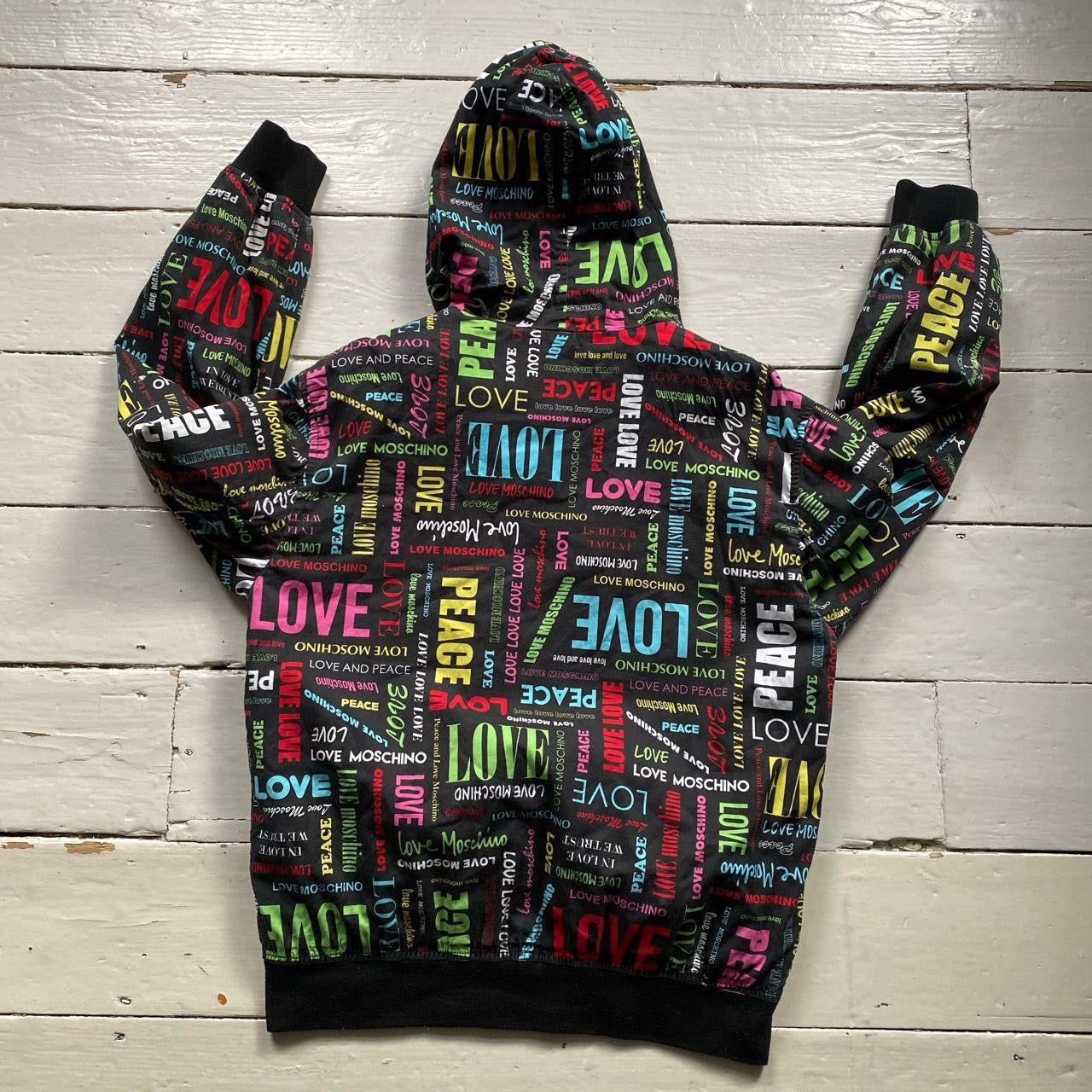 Love Moschino Repeat Logo Jacket (Medium)