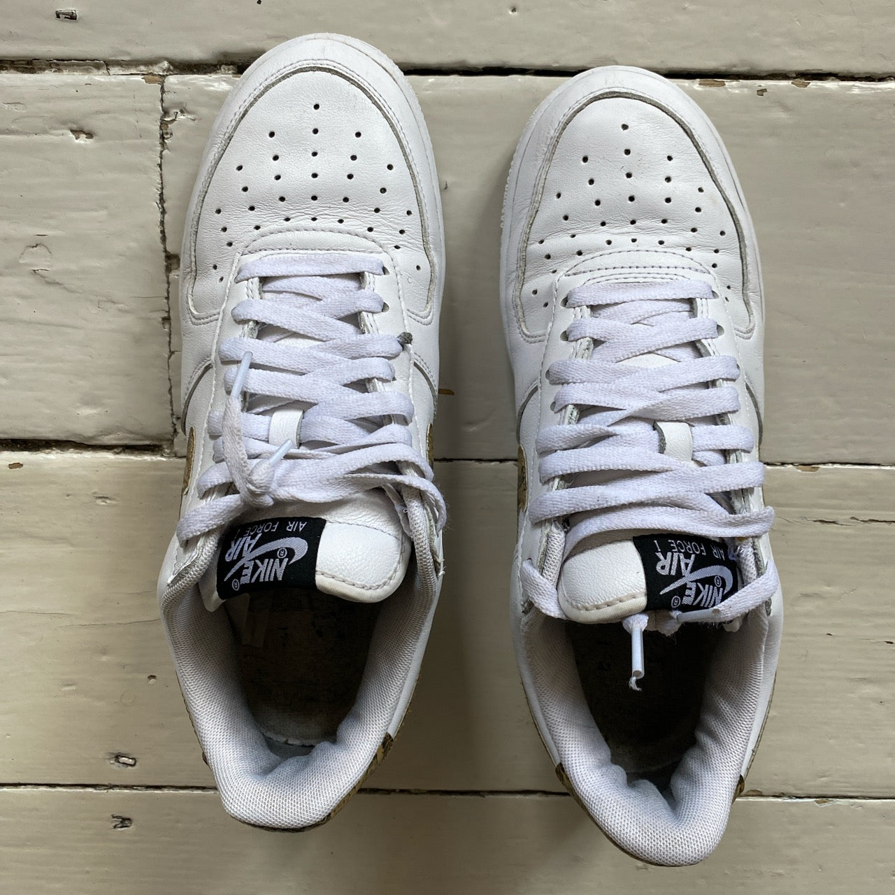 Nike Air Force 1 Ivory Snake (UK 7.5)