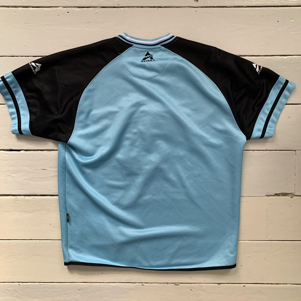 Avirex Jersey Light Blue Spellout (Large)