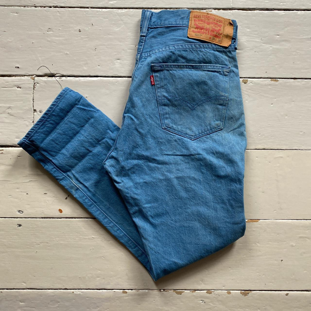 Levis 501 Slim Tapered Jeans