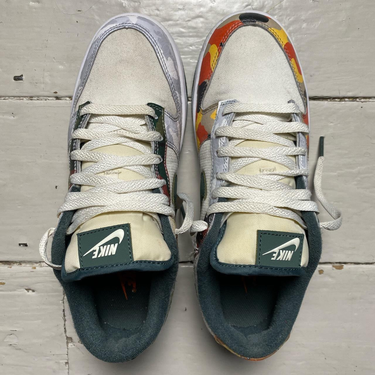 Nike Dunk Low SE Sail Multi Camo (UK 7)