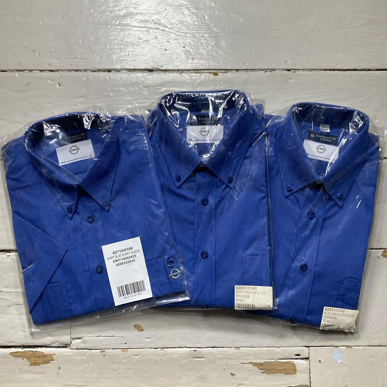 Utility Workwear Shirts Blue (Large)