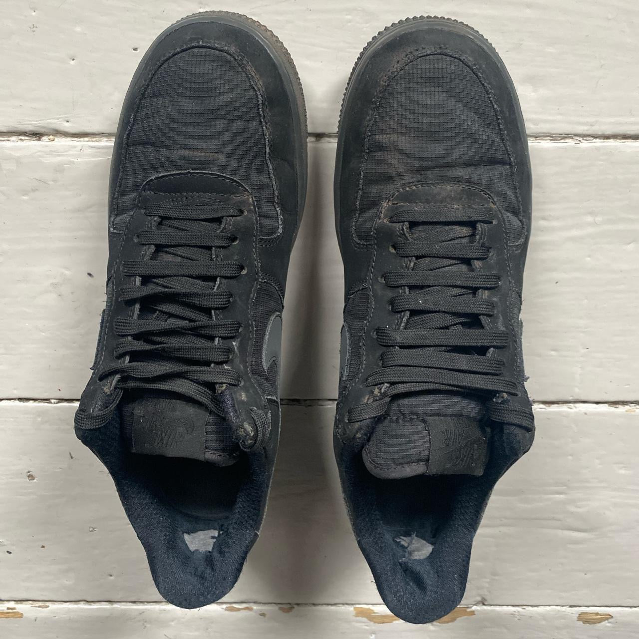 Nike Air Force 1 Black Suede (UK 7)