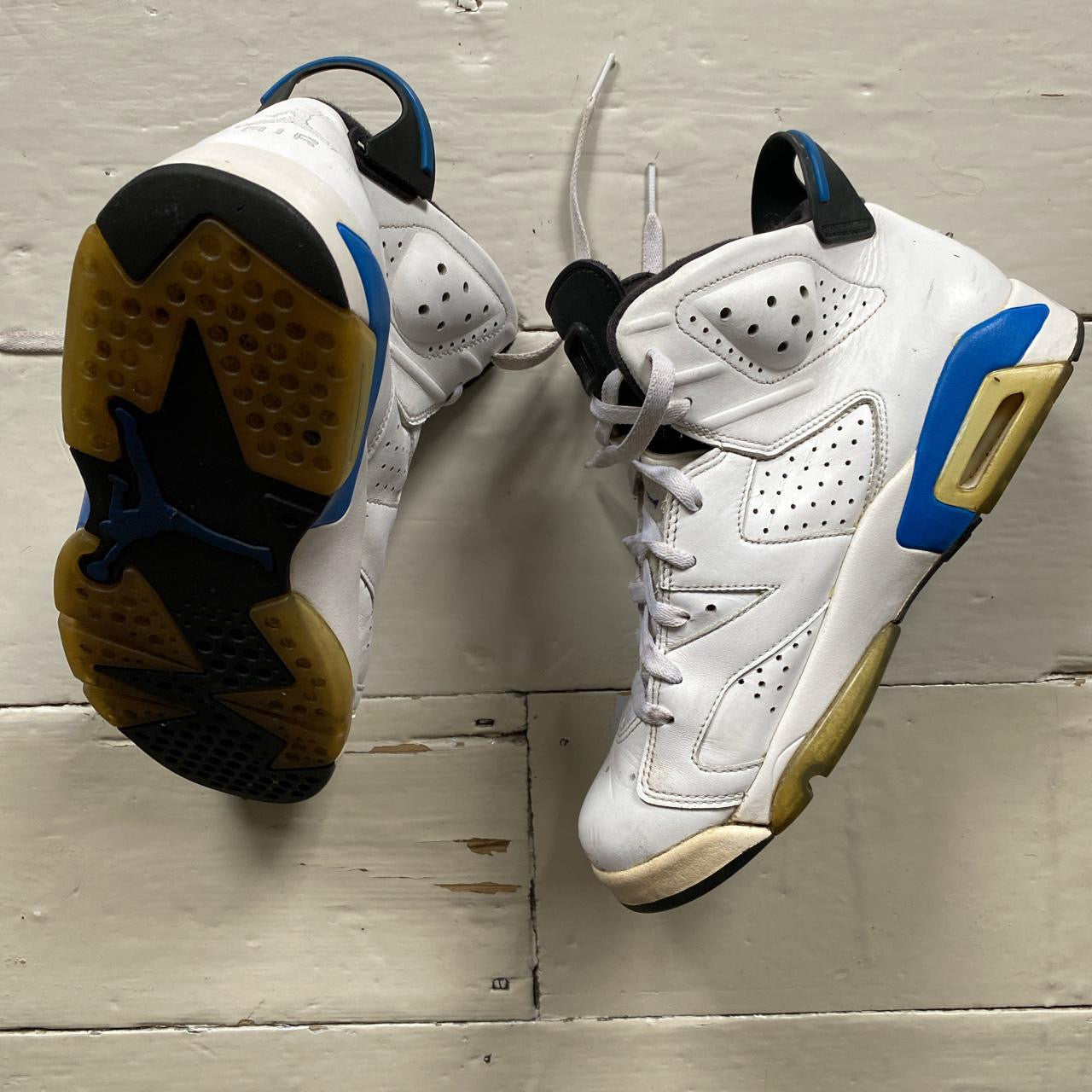 Jordan 6 Retro Sport Blue 2014 (UK 7.5)