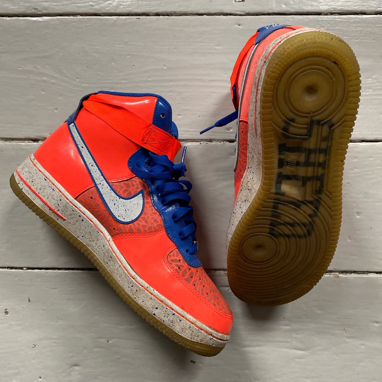 Nike Air Force 1 Rasheed Wallace High Crimson (UK 8.5)