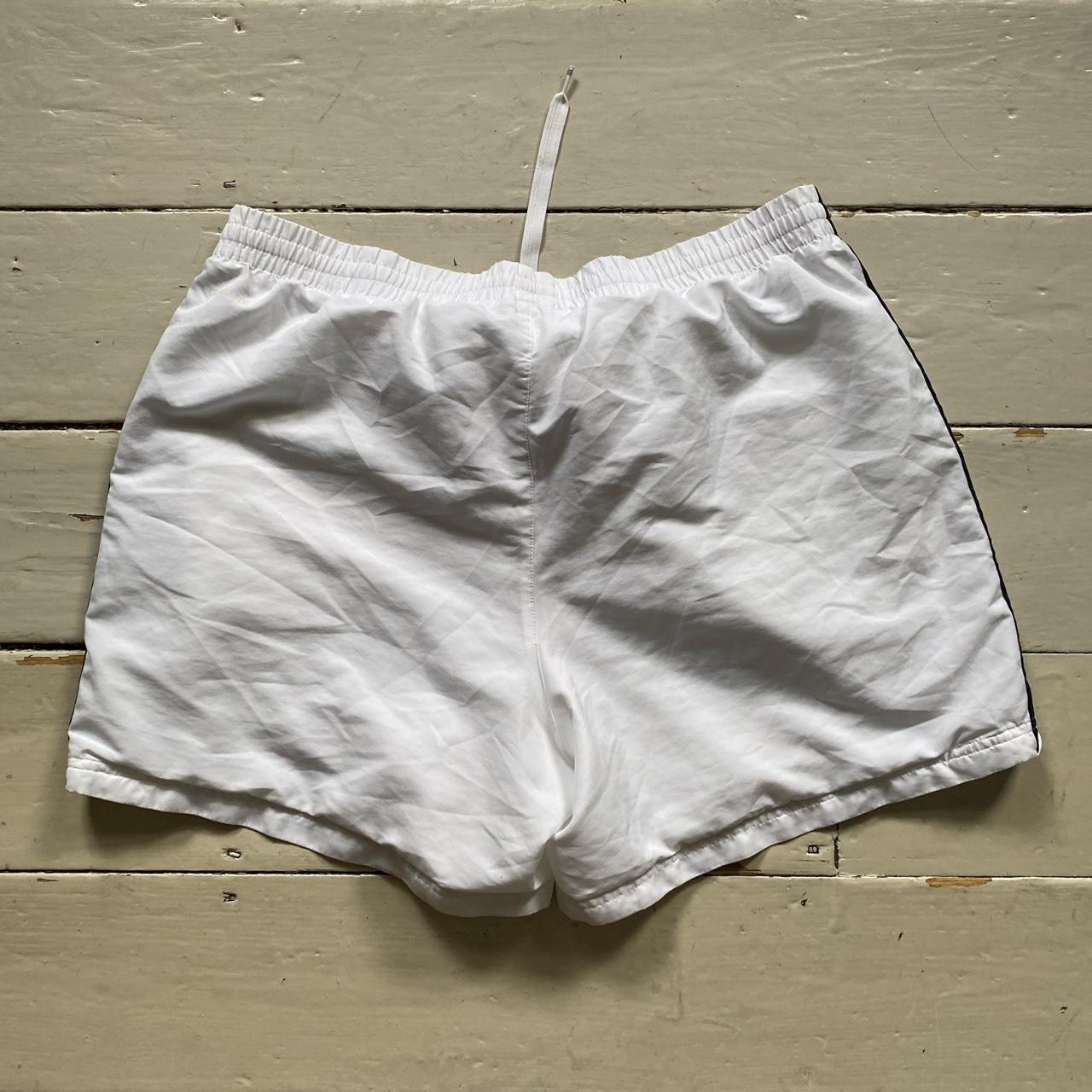 Adidas White Shell Shorts (XL)