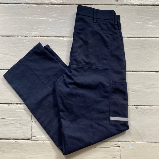 Fedex Navy Reflective Cargo Trousers (32/31)