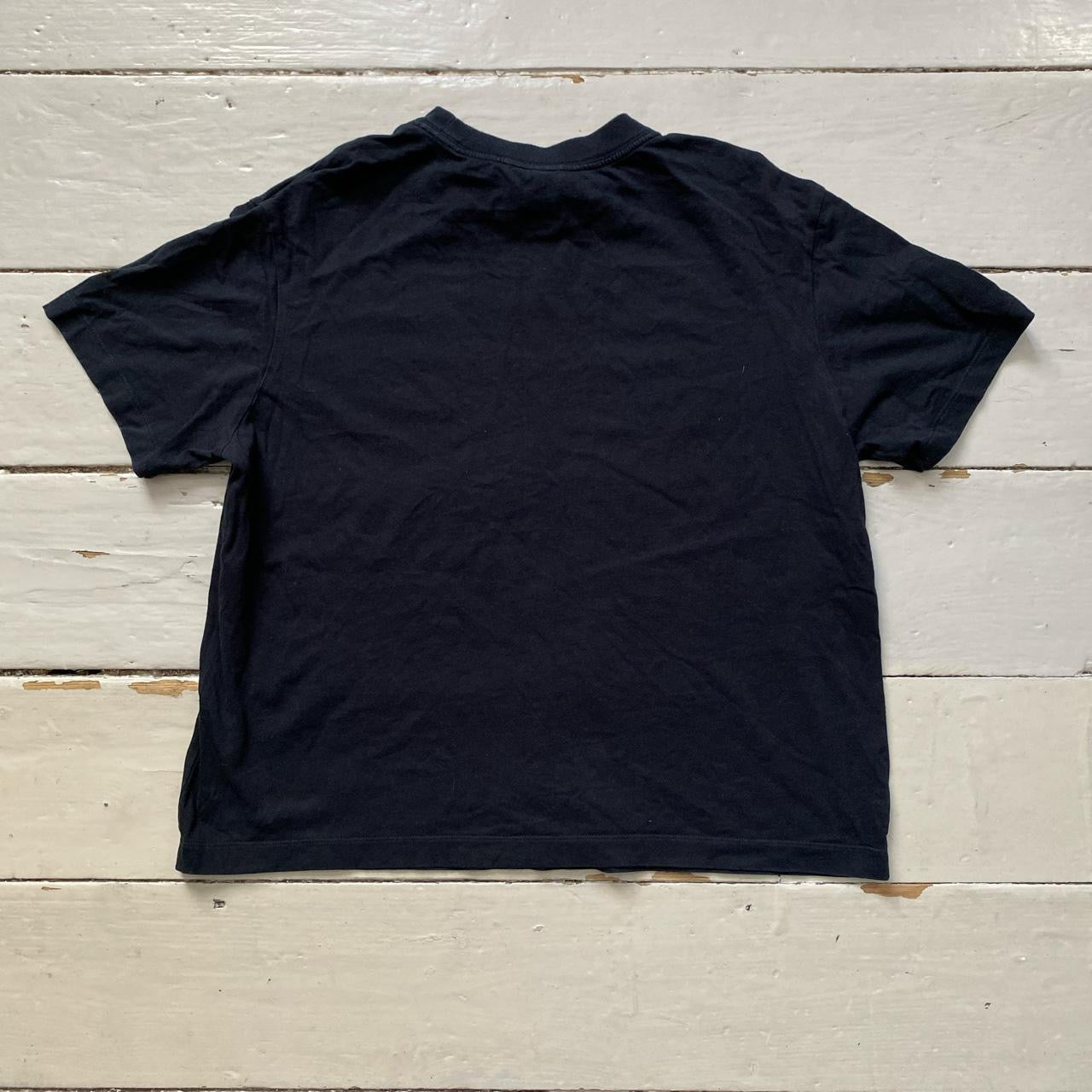 Nike Centre Swoosh Crop T Shirt (Small)