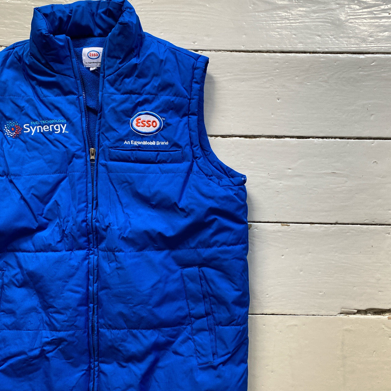 Esso Blue Petrol Racing Uniform Gilet (Large)