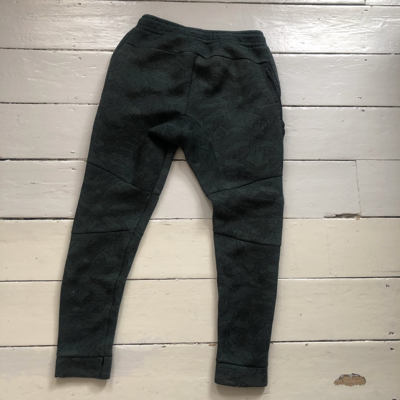 Nike Tech Fleece Green Camo Bottoms (Small)