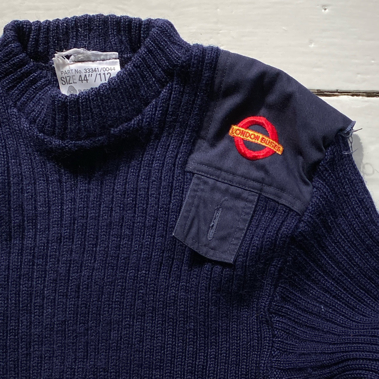 London Buses Underground Navy Jumper (Large)