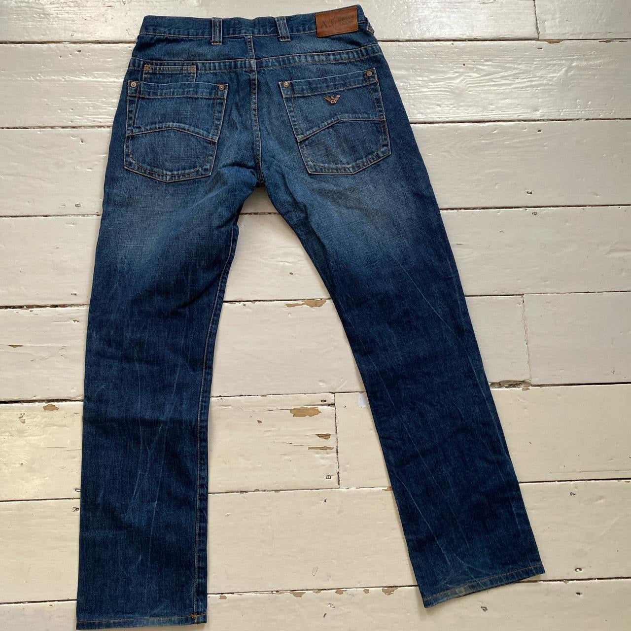 Armani J08 Slim Fit Blue Jeans (32/30)