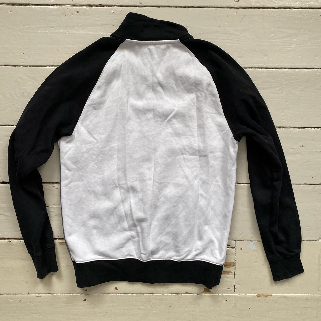 Nike Swoosh Black White Jumper (Small)