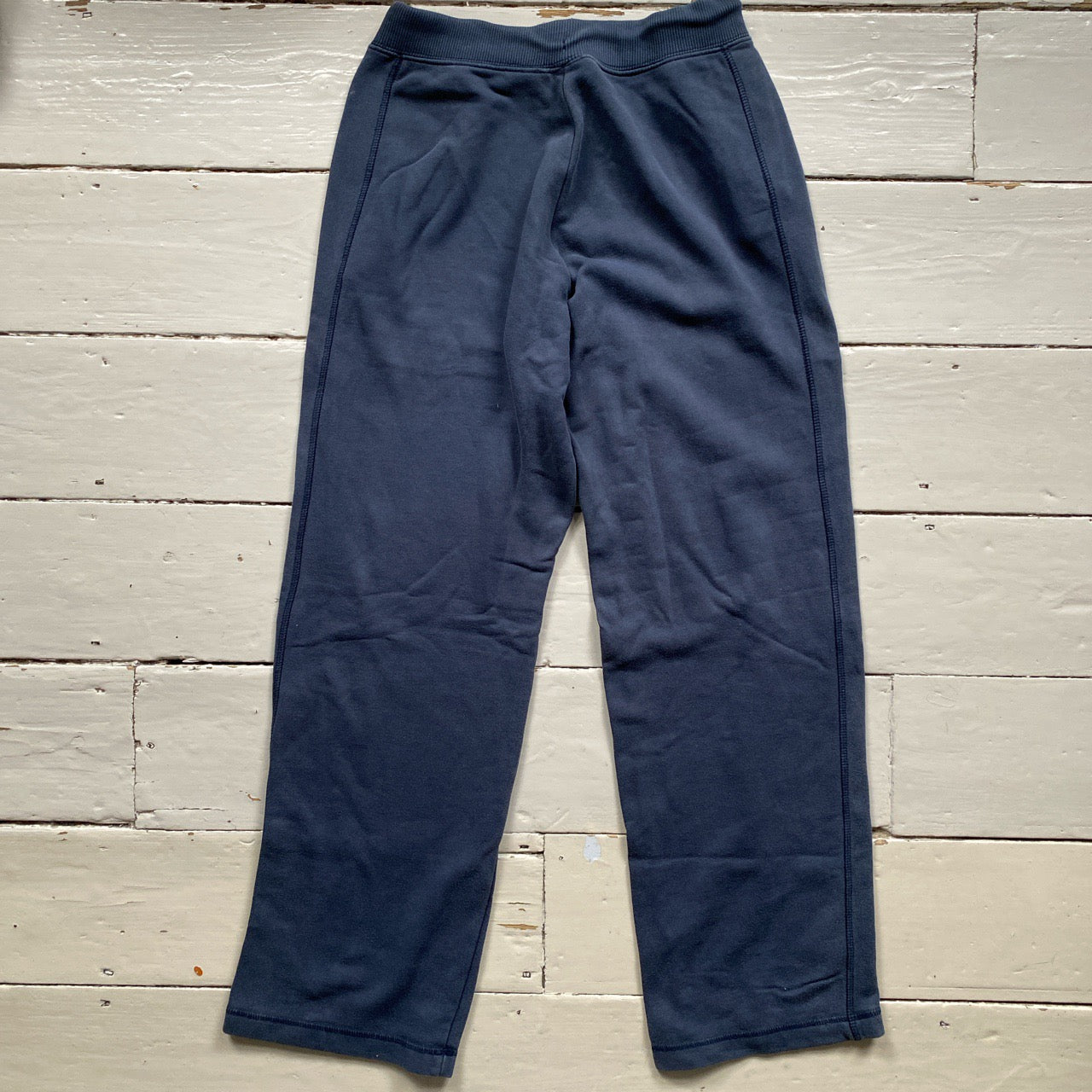Nike Swoosh Vintage Navy Joggers (Small)