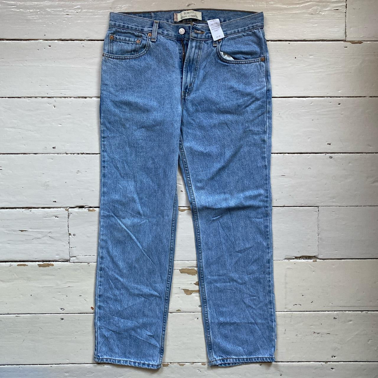 Levis 516 Light Blue Jeans (33/30)