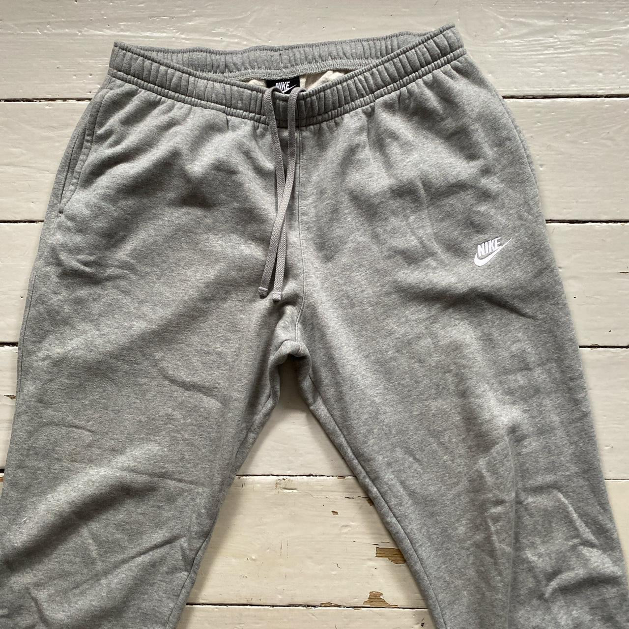 Nike Swoosh Grey Joggers (XXL)