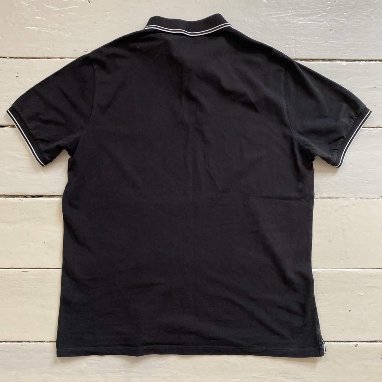 Stone Island Polo Black (Large)