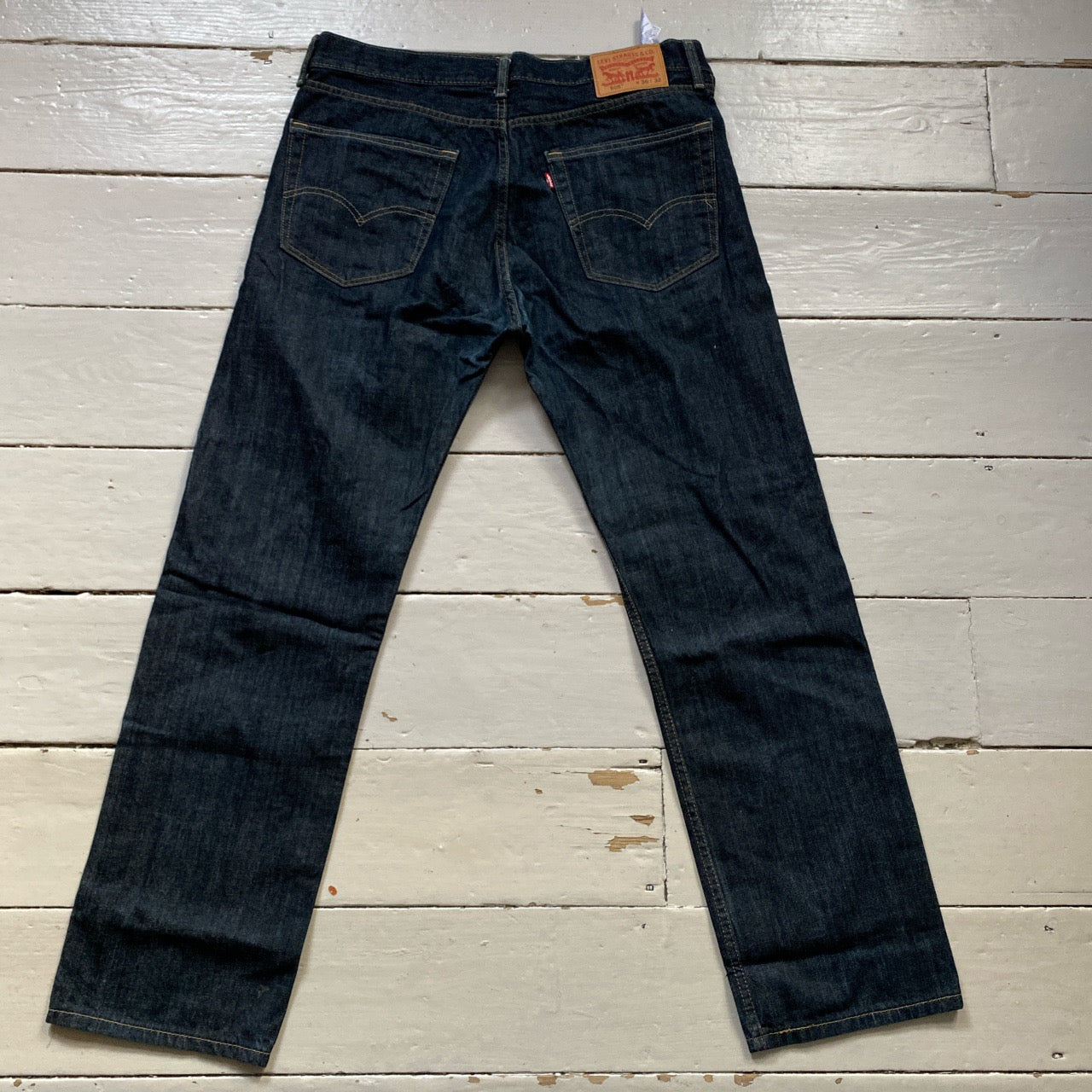 Levis 505 Dark Navy Jeans (36/32)