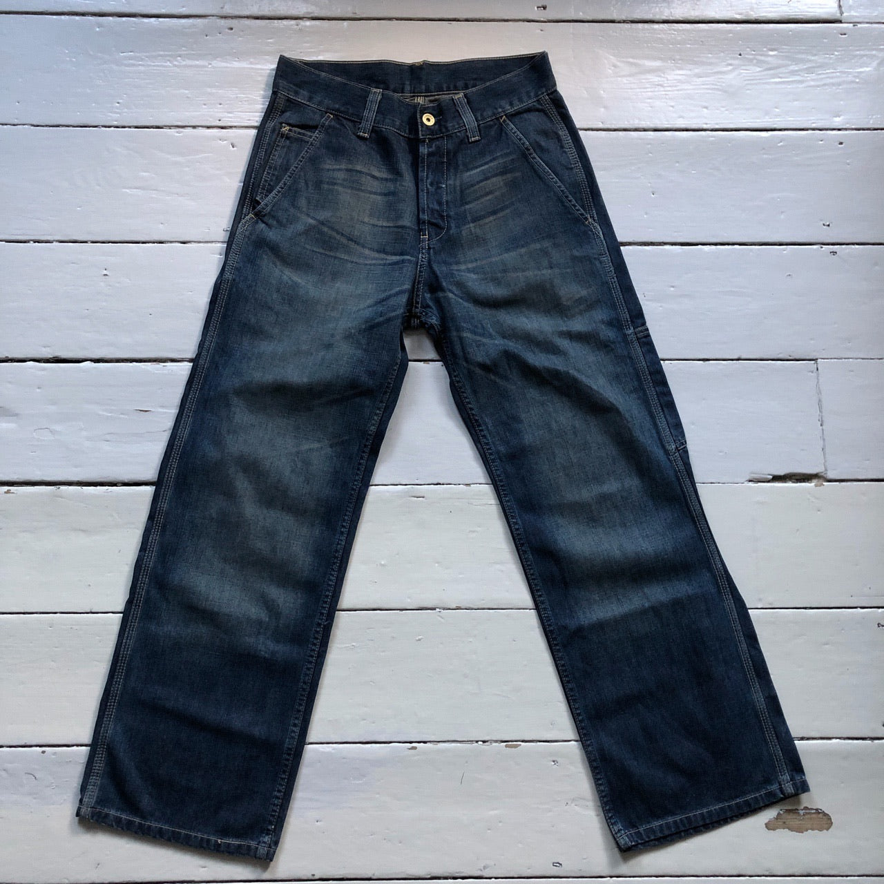 Levis Womens High Waisted Cargo Jeans (28/28)