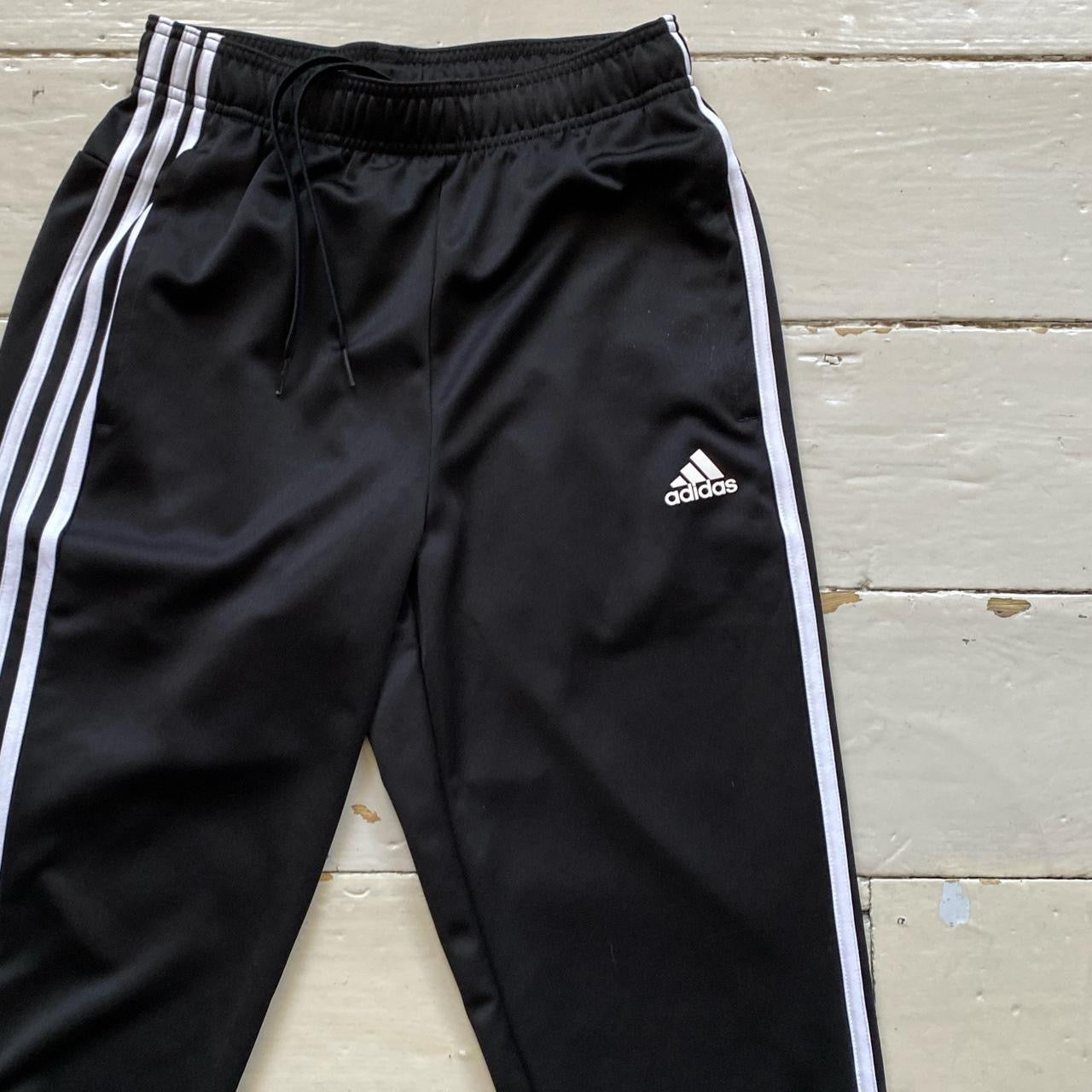Adidas Black Joggers (Small)