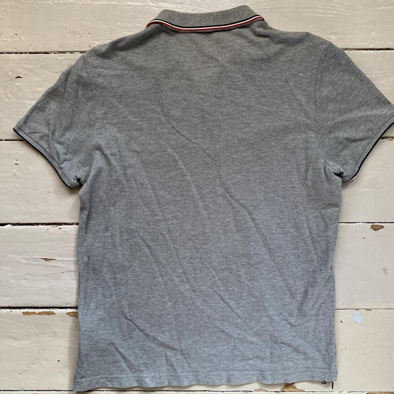 Moncler Grey Polo Grey (Large)
