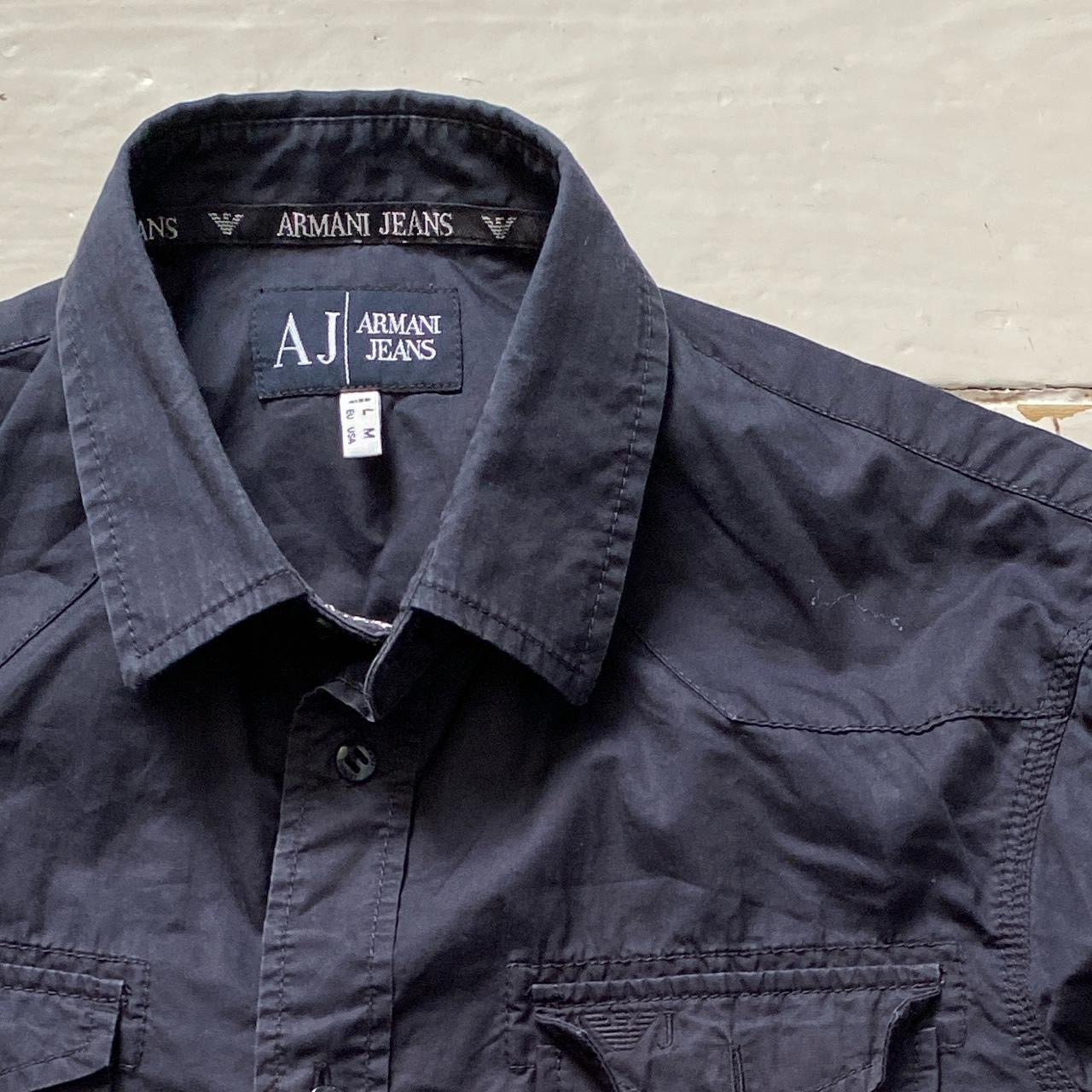Armani Exchange Dark Navy Shirt (Large)
