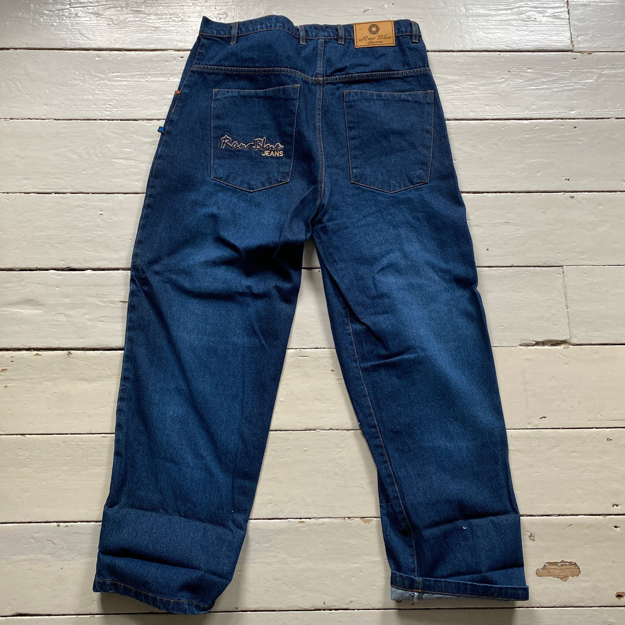 Raw Blue Vintage Patchwork Jeans (40/32)